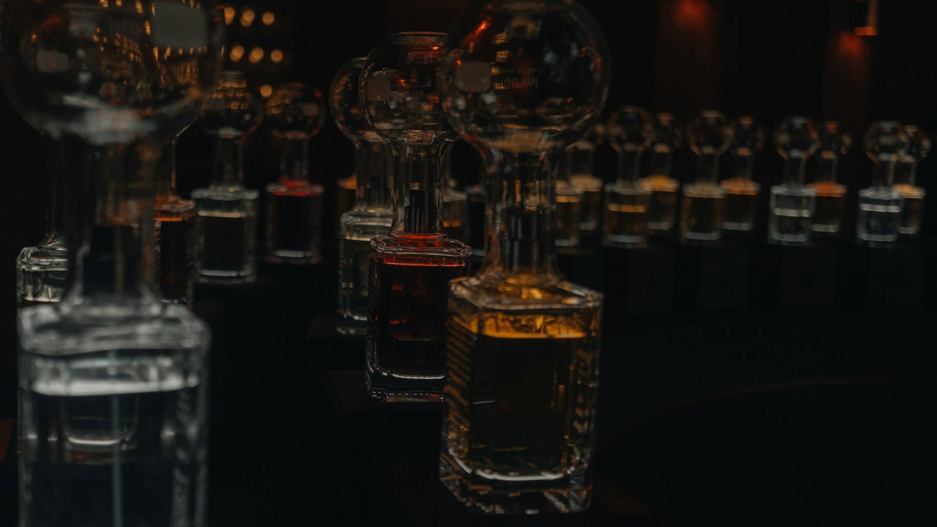 Aramis fragrance with bourbon glass